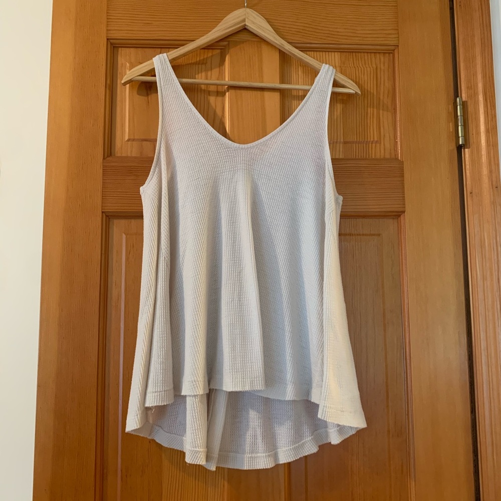 Off white tank top